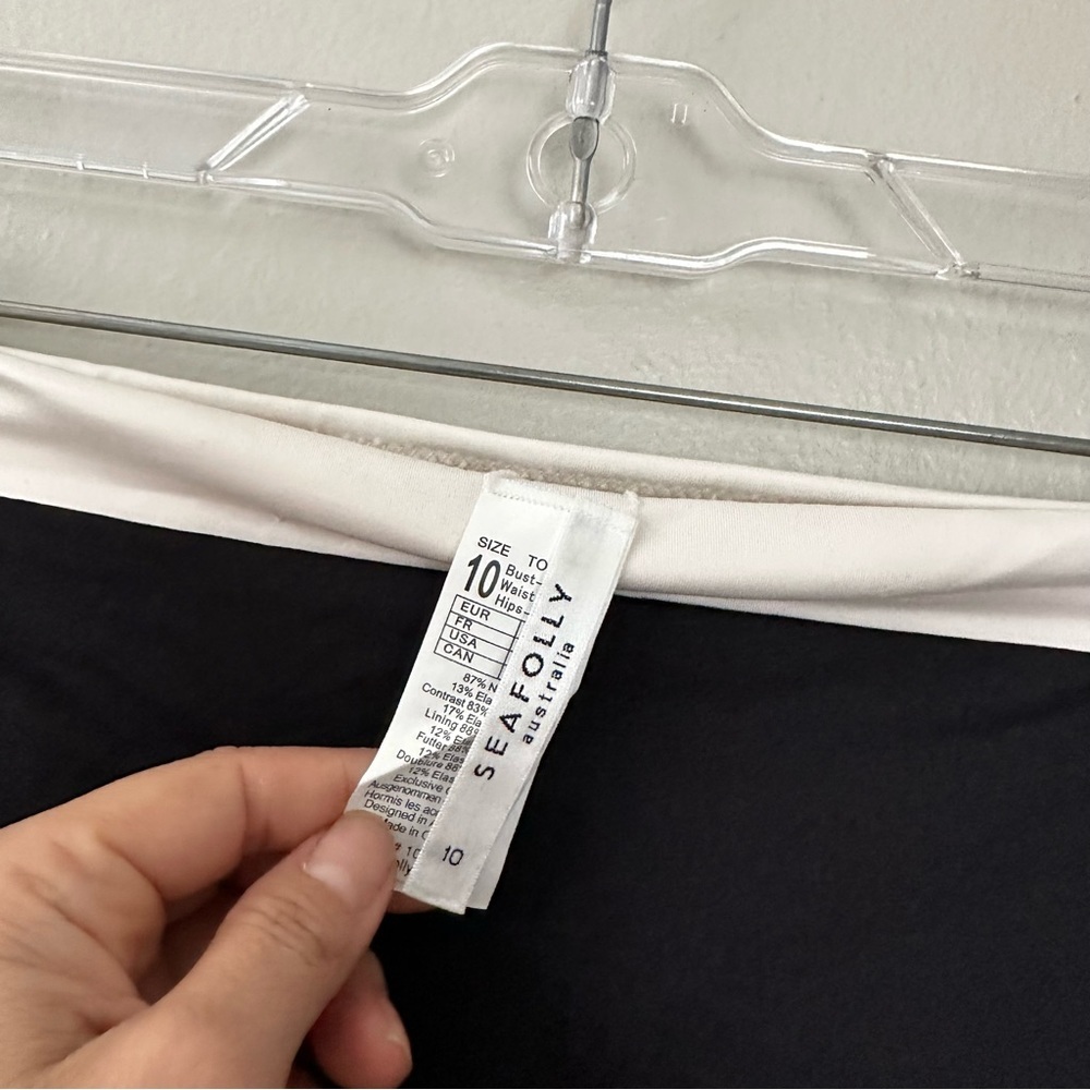 NWOT Seafolly PopBlock Hipster Bikini Bottom - Picture 6 of 7